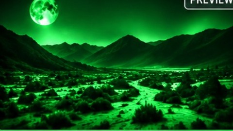 Green night vision preview