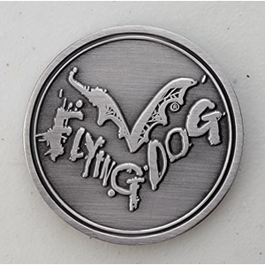 Custom Organization Challenge Coin for FLYING DOG, side 1. Features and context: Organization Challenge Coin, Organization.