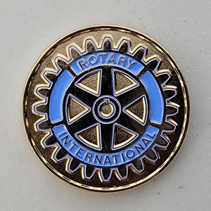 Custom Organization Challenge Coin for ROTARY INTERNATIONAL - SOUTHERN UTAH, side 1. Features and context: Organization Challenge Coin, Utah, Organization.
