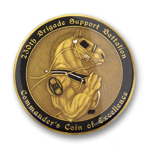 230th Brigade Support Battalion - Commander's Coin of Excellence