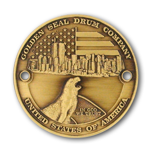 Golden Seal Drum Company Challenge Coin