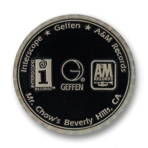 Interscope - Geffen - A&M Records Challenge Coin
