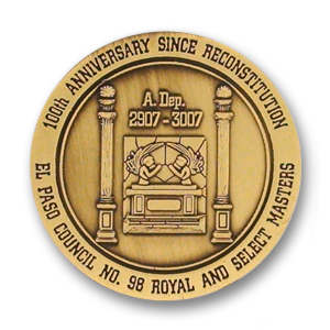 Masonic Challenge Coin