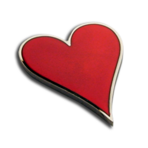 Heart Challenge Coin - Card Guard