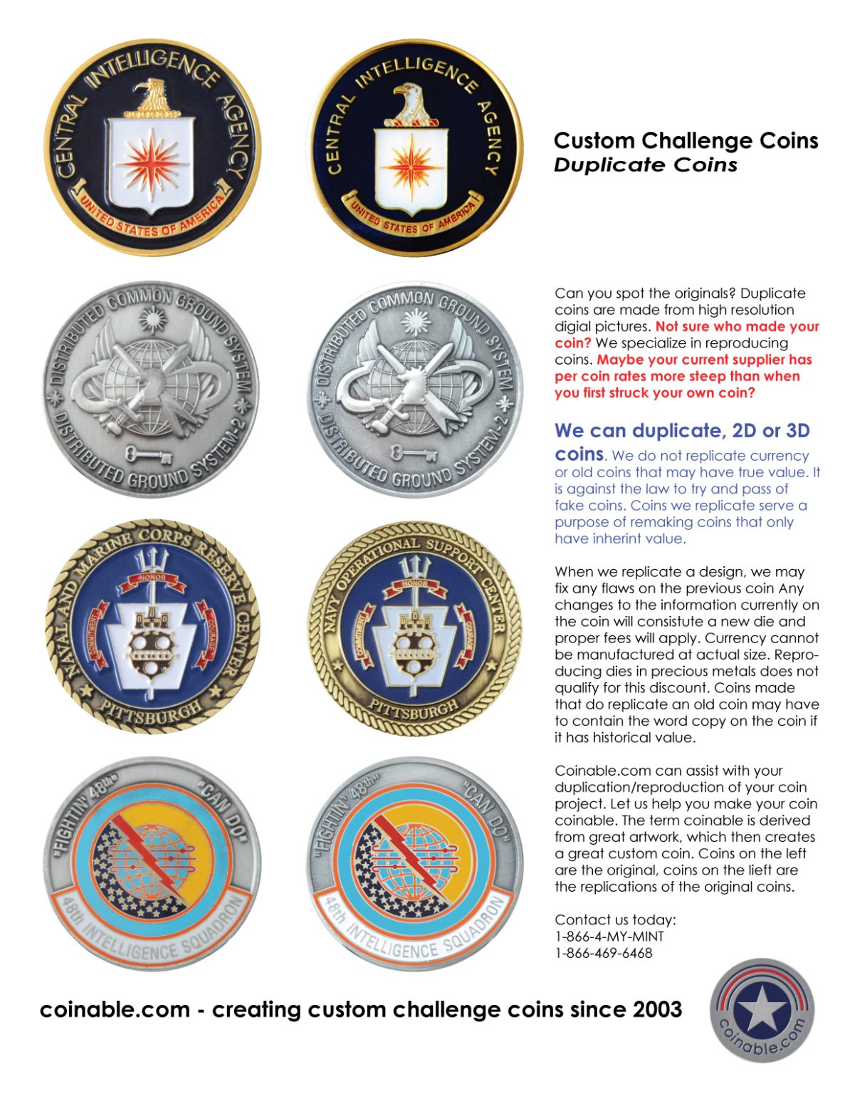 coinable – Custom coin manufacturer – your source for custom coins