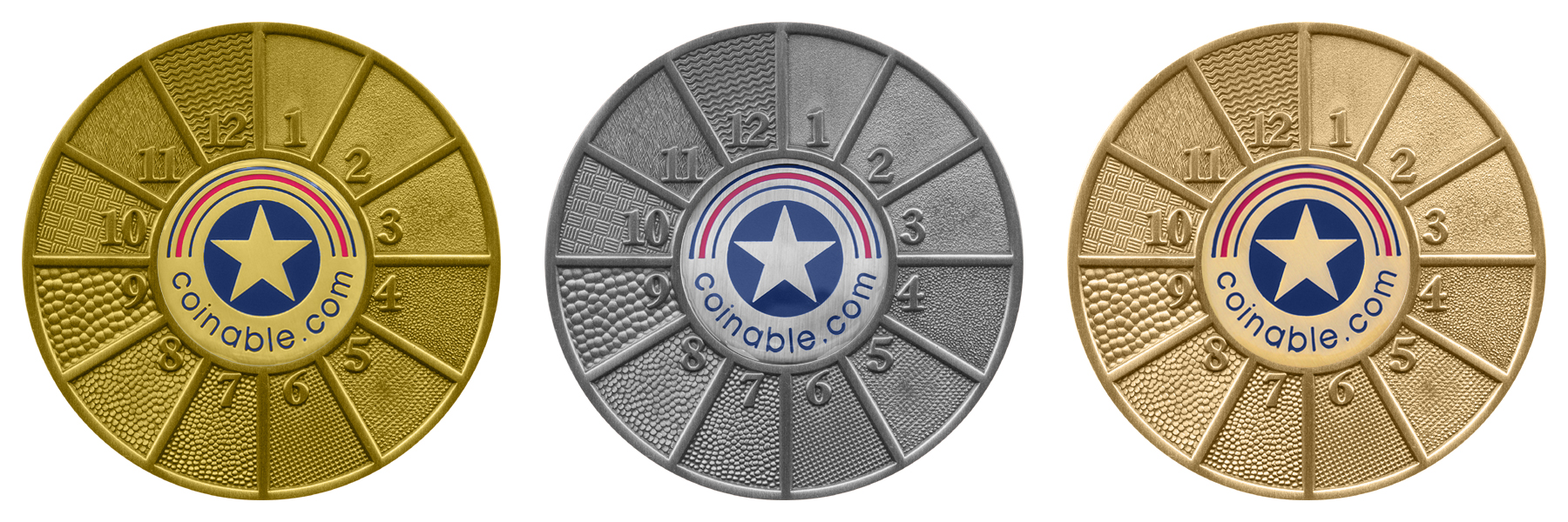antique custom coin metal finishes