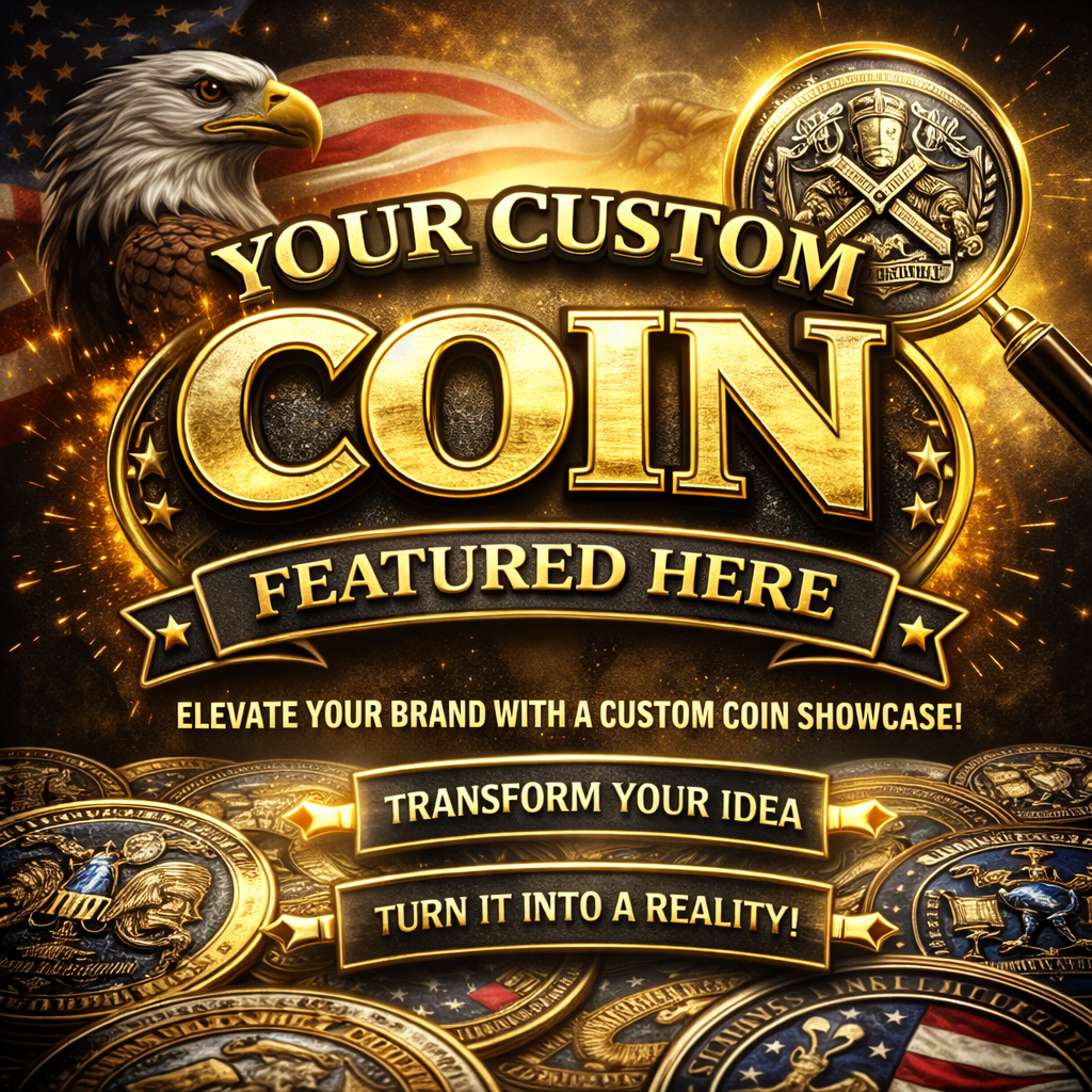 1.75" Custom Coins - Die Cast - Special Shape