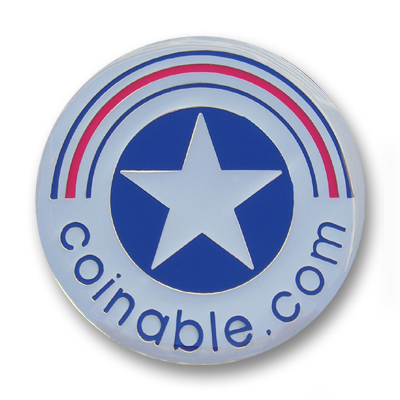 Nickel custom coin metal finish
